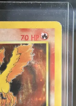Moltres - 12/62 Holo Rare Pokemon 1999 Fossil - MP - Image 4