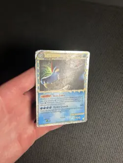 Pokemon TCG Feraligatr (Prime) 108/123 Heartgold & Soulsilver Holo Damaged - Image 4