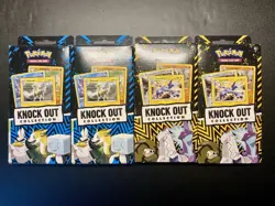 4x Pokemon TCG: Knock Out Collection Boxes - LOT FACTORY SEALED - Image 1