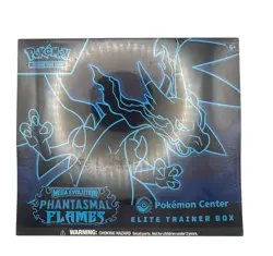 Phantasmal Flames Pokemon Center ETB Elite Trainer Box Lot of 2 Sealed In Hand - Image 2