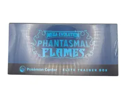 Phantasmal Flames Pokemon Center ETB Elite Trainer Box Lot of 2 Sealed In Hand - Image 4