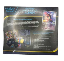 Phantasmal Flames Pokemon Center ETB Elite Trainer Box Lot of 2 Sealed In Hand - Image 5