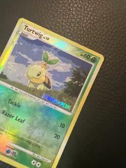 ### Turtwig 103/130 D&P Burger King Stamped Reverse Holo Pokemon Vintage TCG - Image 2
