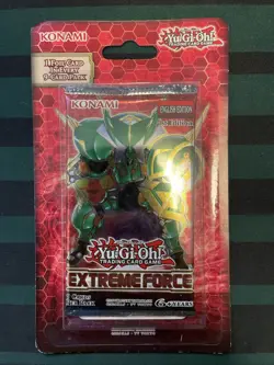 Yu-Gi-Oh! Extreme Force 1st Edition Sealed Blister Pack - Image 1