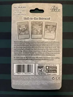 Yu-Gi-Oh! Extreme Force 1st Edition Sealed Blister Pack - Image 2