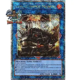 Yugioh 1x Amphibious Swarmship Amblowhale RA04-EN077 Quarter Century Secret Rare - Image 1