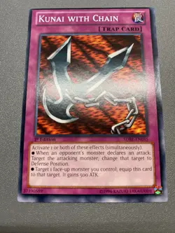 Yu-Gi-Oh! Kunai With Chain Common 1st Edition SDBE-EN035 NM/M - Image 1