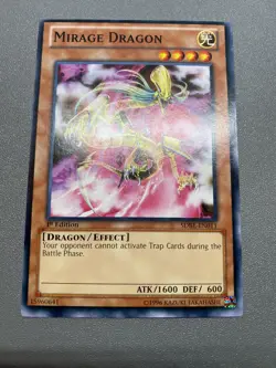 Yu-Gi-Oh! Mirage Dragon Common 1st Edition SDBE-EN011 MP - Image 1