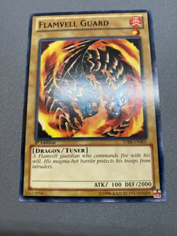 Yu-Gi-Oh! Flamvell Guard Common 1st Edition SDBE-EN005 NM/M - Image 1