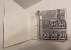 Lot of 35x Full Art Magic The Gathering Land Cards in 3 Ring Binder - See below! - Image 1