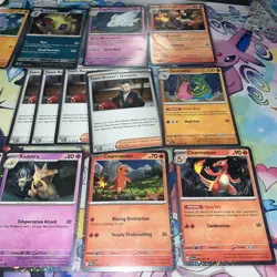 Cosmos Holo Pokemon Lot Of 19 Cards All NM Destined Rivals 151 JT Mega Evolution - Image 3