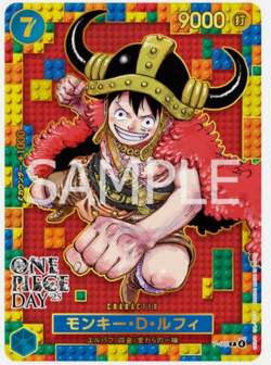 ONE PIECE Premium Card Collection ONE PIECE DAY 25 Japanese Luffy P-110 2025 - Image 3