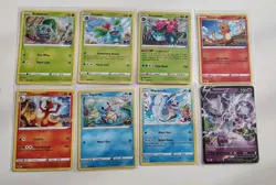 Pokemon GO - Lot of 8 Cards Rare Holo Mewtwo V - Image 2
