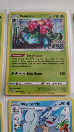 Pokemon GO - Lot of 8 Cards Rare Holo Mewtwo V - Image 5