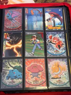 Pokemon 95 card vintage bulk lot TCG, Topps & YuGiOh MP-DMG Binder not included - Image 2
