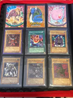 Pokemon 95 card vintage bulk lot TCG, Topps & YuGiOh MP-DMG Binder not included - Image 3