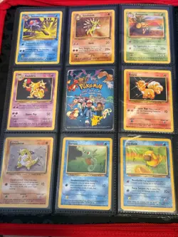 Pokemon 95 card vintage bulk lot TCG, Topps & YuGiOh MP-DMG Binder not included - Image 5