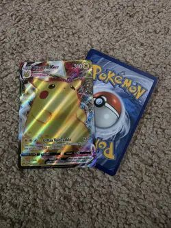 Pikachu VMAX - Vivid Voltage - Gigantamax Holo + Bonus Rare Card - Image 2