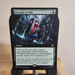 Strength of Will #267 EXTENDED NM/M MTG Spiderman Magic Card Regular - Image 1