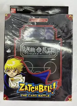 LOT 2 BANDAI ZATCH BELL THE CARD BATTLE STARTER DECK SETS #1 #2 TRADING CARDS - Image 3