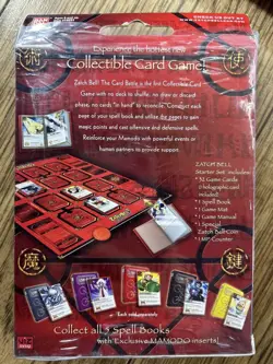 LOT 2 BANDAI ZATCH BELL THE CARD BATTLE STARTER DECK SETS #1 #2 TRADING CARDS - Image 4