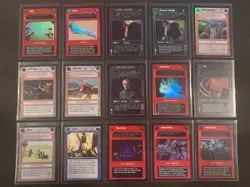 Star Wars CCG SWCCG REFLECTIONS 3 77/100 Cards Incomplete VR/SR Set NM/Mint - Image 3
