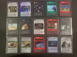 Star Wars CCG SWCCG REFLECTIONS 3 77/100 Cards Incomplete VR/SR Set NM/Mint - Image 4