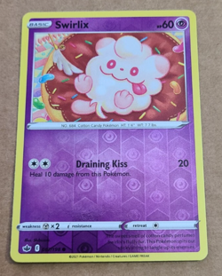 Pokemon - SWIRLIX 067/198 - Reverse Holo Card - Chilling Reign - Image 1