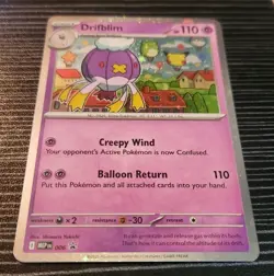 Pokemon TCG- Drifblim 006- Holo Black Star Promo Card- Mega Evolution - Image 2
