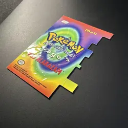 Pokemon Topps Series 2 Die Cut Alakazam 65 2000 TV Animation Collectible Card - Image 4