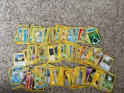 Pokemon Lot of 220 Vintage Cards WOTC Huge Mix Of Vintage Base Fossil Gym Etc - Image 1