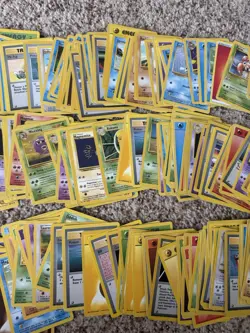 Pokemon Lot of 220 Vintage Cards WOTC Huge Mix Of Vintage Base Fossil Gym Etc - Image 3