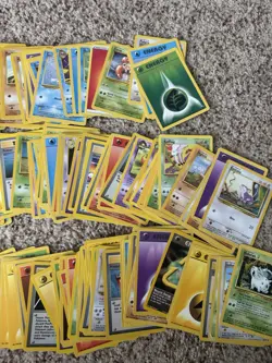 Pokemon Lot of 220 Vintage Cards WOTC Huge Mix Of Vintage Base Fossil Gym Etc - Image 4