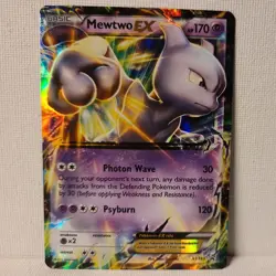 Mewtwo EX XY183 | Pokemon Black Star Promo | NM+ | Cards TCG Holo Rare GX LP - Image 1