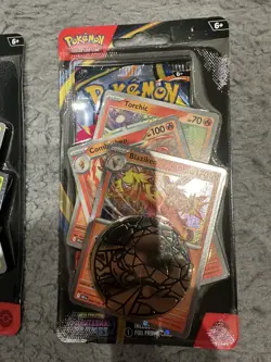 Pokemon phantasmal flame single pack blister with promo card and coin - Image 4