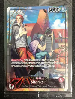 Shanks (2025 PSA Magazine Promo) Sealed-OP09-001 One Piece Promotion Cards Foil - Image 1