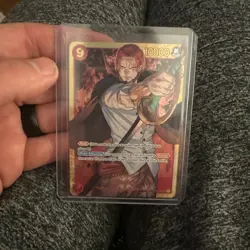 SHANKS SEC English One Piece - Romance Dawn SECRET RARE CARD TCG HOT??Op01-120 - Image 1