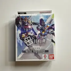 [ENGLISH] Gundam Card Game Starter Deck: [ST01] Herioc Beginnings - Image 1