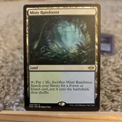 Misty Rainforest Modern Horizons 2 Magic The Gathering MTG Card - Image 1