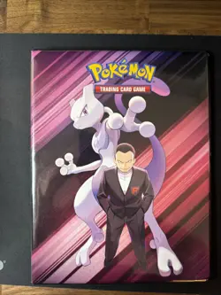 Ultra Pro Pokemon 9-Pocket Portfolio - TEAM ROCKET (Holds 252 Cards) - New - Image 1