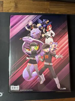 Ultra Pro Pokemon 9-Pocket Portfolio - TEAM ROCKET (Holds 252 Cards) - New - Image 2