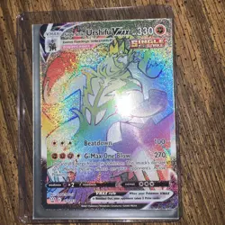 Single Strike Urshifu VMAX 167/163 Battle Styles Secret Rare Holo Pokemon Card - Image 1