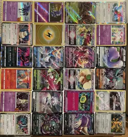 Pokemon TCG Card Lot Of 24 Various Sets Modern Near Mint Holos, Rares, VStars - Image 2