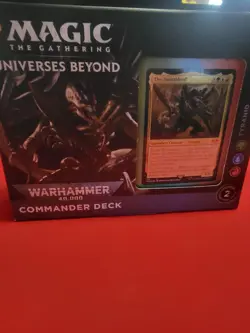MTG Warhammer 40k Commander Deck Tyranid Swarm New Sealed ships fast - Image 1