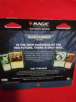 MTG Warhammer 40k Commander Deck Tyranid Swarm New Sealed ships fast - Image 2