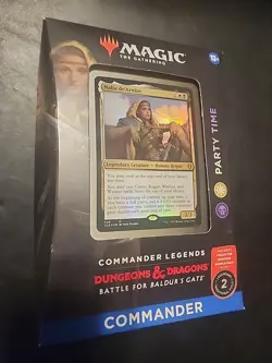 MTG Commander Legends: Battle for Baldur's Gate - Party Time Commander Deck New - Image 1