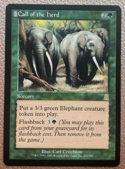 Call of the herd MTG Magic the gathering - Image 1