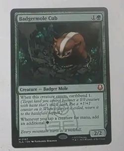 MTG Badgermole Cub Avatar: The Last Airbender MYTHIC - Image 1