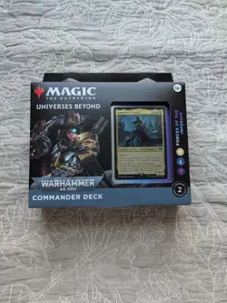 Magic The Gathering Universes Beyond Warhammer 40K Commander Decks Full Set - Image 3