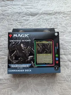 Magic The Gathering Universes Beyond Warhammer 40K Commander Decks Full Set - Image 5